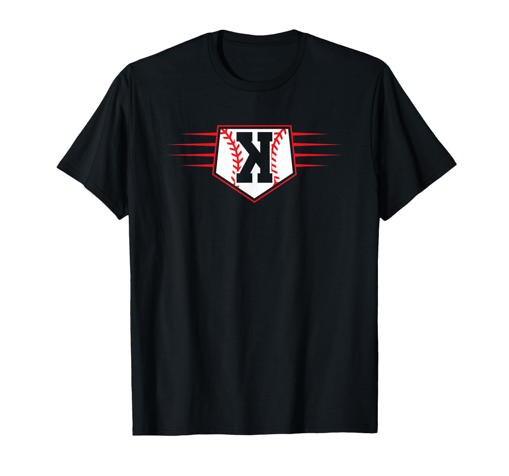 Backwards K Baseball Pitcher Strikeout T-Shirt - Trendy Graphic Men Women - T-Shirt, Sweatshirt, Hoodie