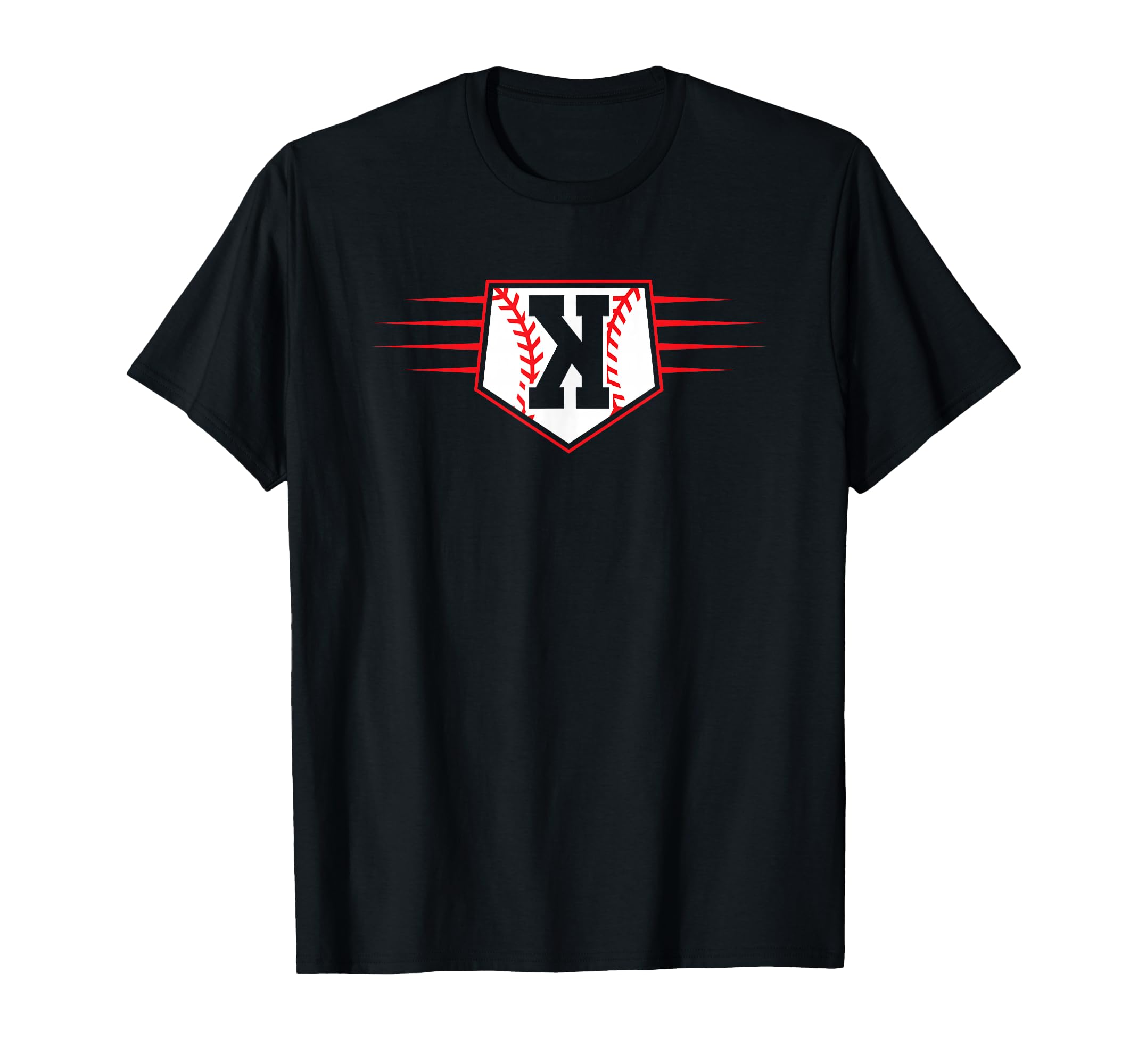 Backwards K Baseball Pitcher Strikeout T-Shirt - Trendy Graphic Men Women - T-Shirt, Sweatshirt, Hoodie