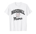 Baseball Mama Sports Enthusiast T-Shirt - Unique Graphic for Adults - T-Shirt, Sweatshirt, Hoodie