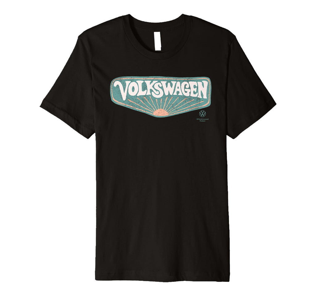 Volkswagen 70S Sunset Logo T-Shirt - Fun Novelty Design Unisex - T-Shirt, Sweatshirt, Hoodie