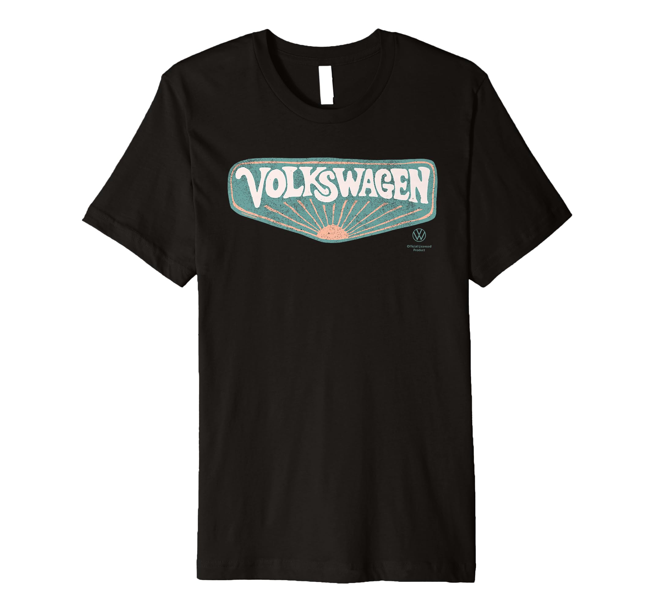 Volkswagen 70S Sunset Logo T-Shirt - Fun Novelty Design Unisex - T-Shirt, Sweatshirt, Hoodie