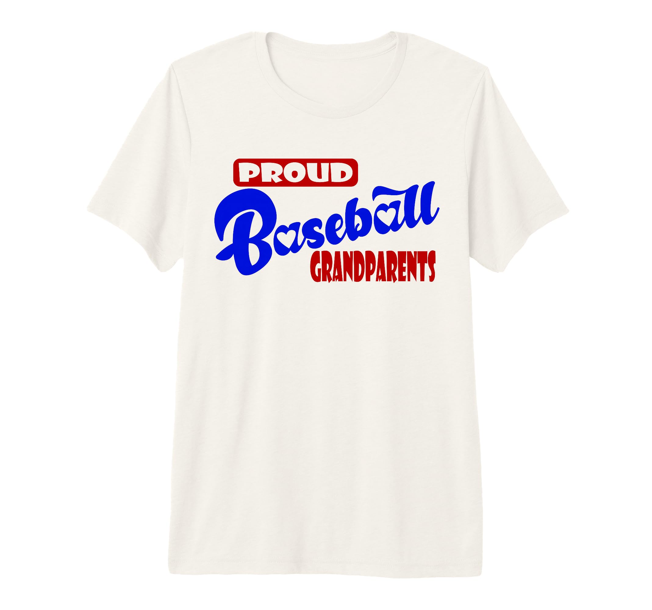 Proud Baseball Grandparents Game T-Shirt - Fun Novelty Design Men Women - T-Shirt, Sweatshirt, Hoodie