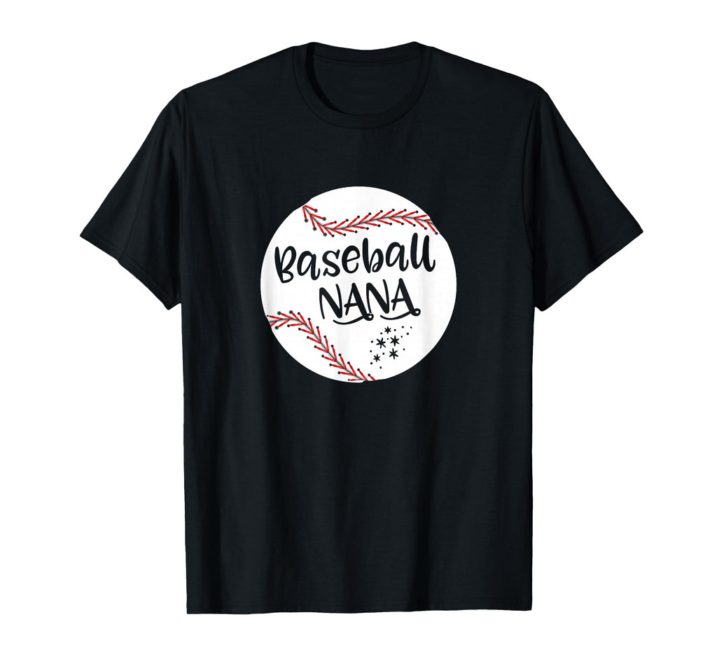 Nana Baseball Grandma Mothers Day T-Shirt - Minimalist Print Men Women - T-Shirt, Sweatshirt, Hoodie