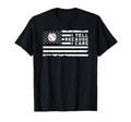 I Yell Because I Care Us Flag Baseball T-Shirt - Trendy Graphic Unisex - T-Shirt, Sweatshirt, Hoodie