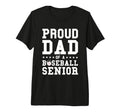 Proud Dad Baseball Senior Graduation T-Shirt - Custom Art Print Men Women - T-Shirt, Sweatshirt, Hoodie