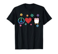 Penguin Peace Love Hippie T-Shirt - Casual Everyday Wear for Adults - T-Shirt, Sweatshirt, Hoodie