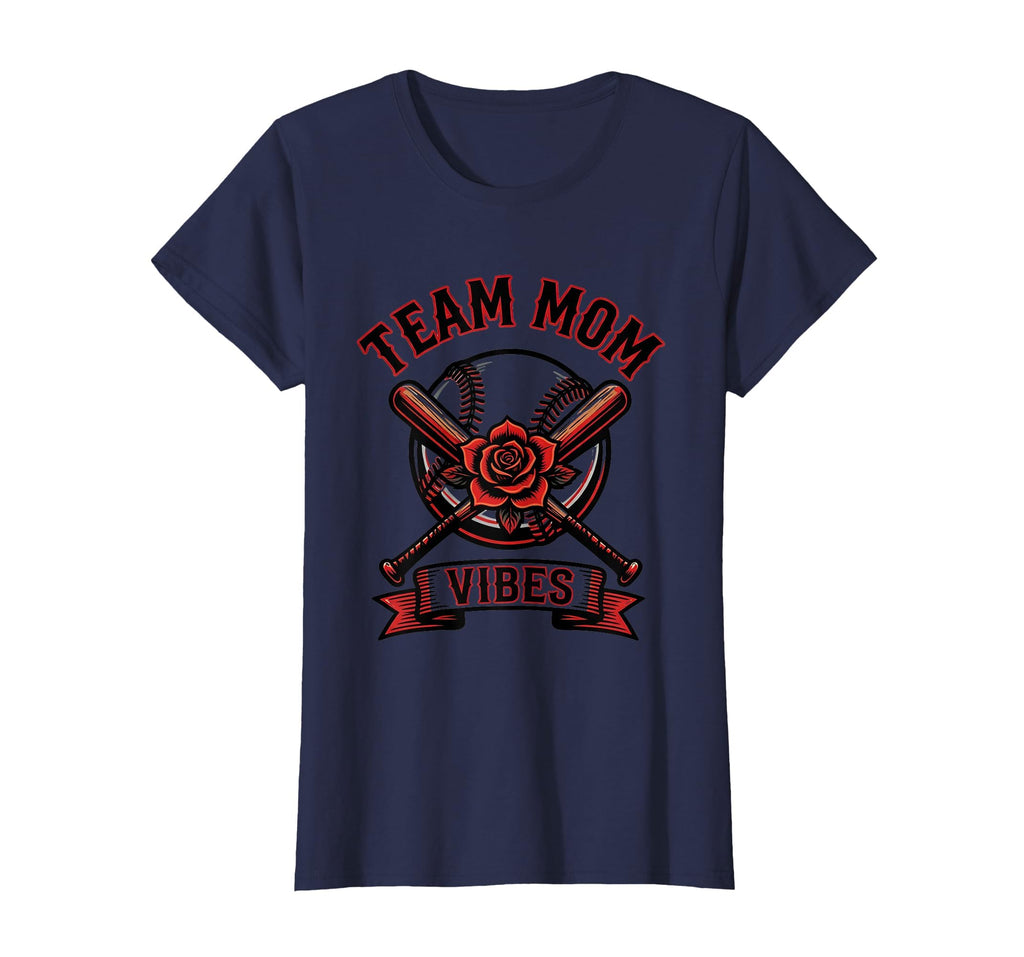 Team Mom Vibes Tball Mom T-Shirt - Streetwear Style Men Women - T-Shirt, Sweatshirt, Hoodie