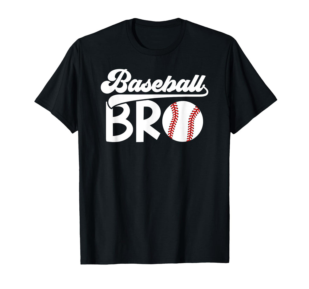 Baseball Bro Best Baseball Brother T-Shirt - Custom Art Print Unisex - T-Shirt, Sweatshirt, Hoodie