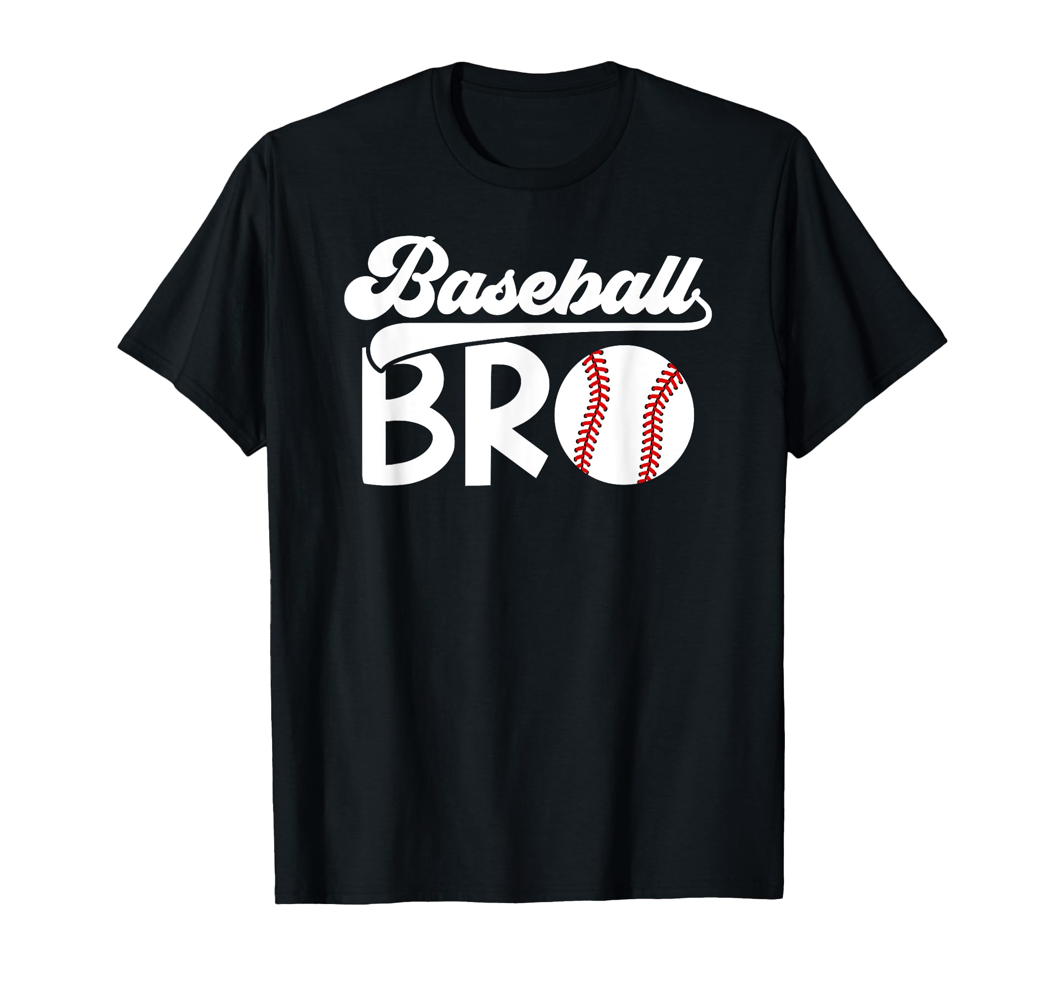Baseball Bro Best Baseball Brother T-Shirt - Custom Art Print Unisex - T-Shirt, Sweatshirt, Hoodie