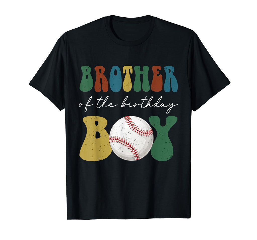 Brother Birthday Baseball Family T-Shirt - Graphic Print for Adults - T-Shirt, Sweatshirt, Hoodie