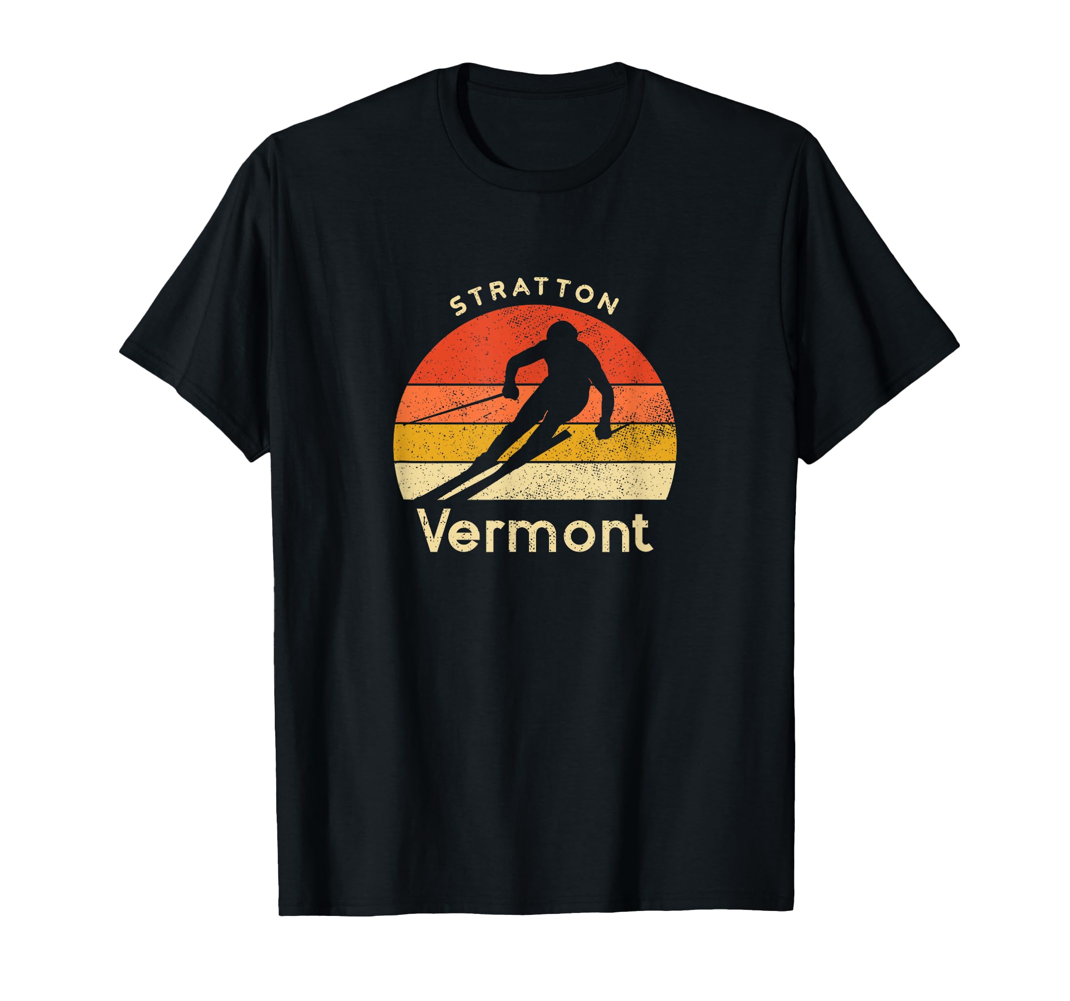 Ski Stratton Vermont Mountain T-Shirt - Aesthetic Graphic for Adults - T-Shirt, Sweatshirt, Hoodie