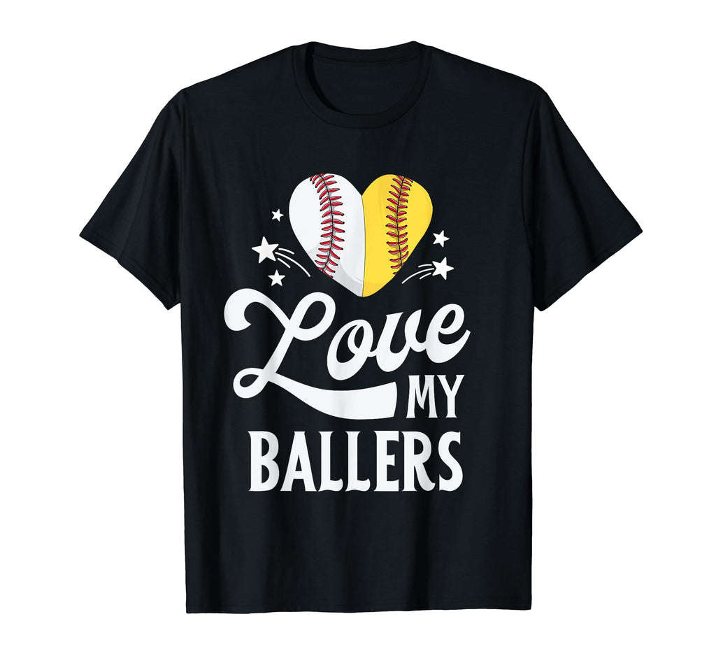 Mom Baseball Shirts Gift Love My T-Shirt - Graphic Print for Adults - T-Shirt, Sweatshirt, Hoodie