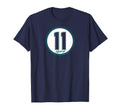 Edgar Martinez Number Circle T-Shirt - Casual Everyday Wear for Adults - T-Shirt, Sweatshirt, Hoodie