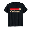 Red Cincinnati Baseball Softball City T-Shirt - Streetwear Style Unisex - T-Shirt, Sweatshirt, Hoodie