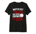 My Son Baseball Mom Baseball Player T-Shirt - Fun Novelty Design Men Women - T-Shirt, Sweatshirt, Hoodie