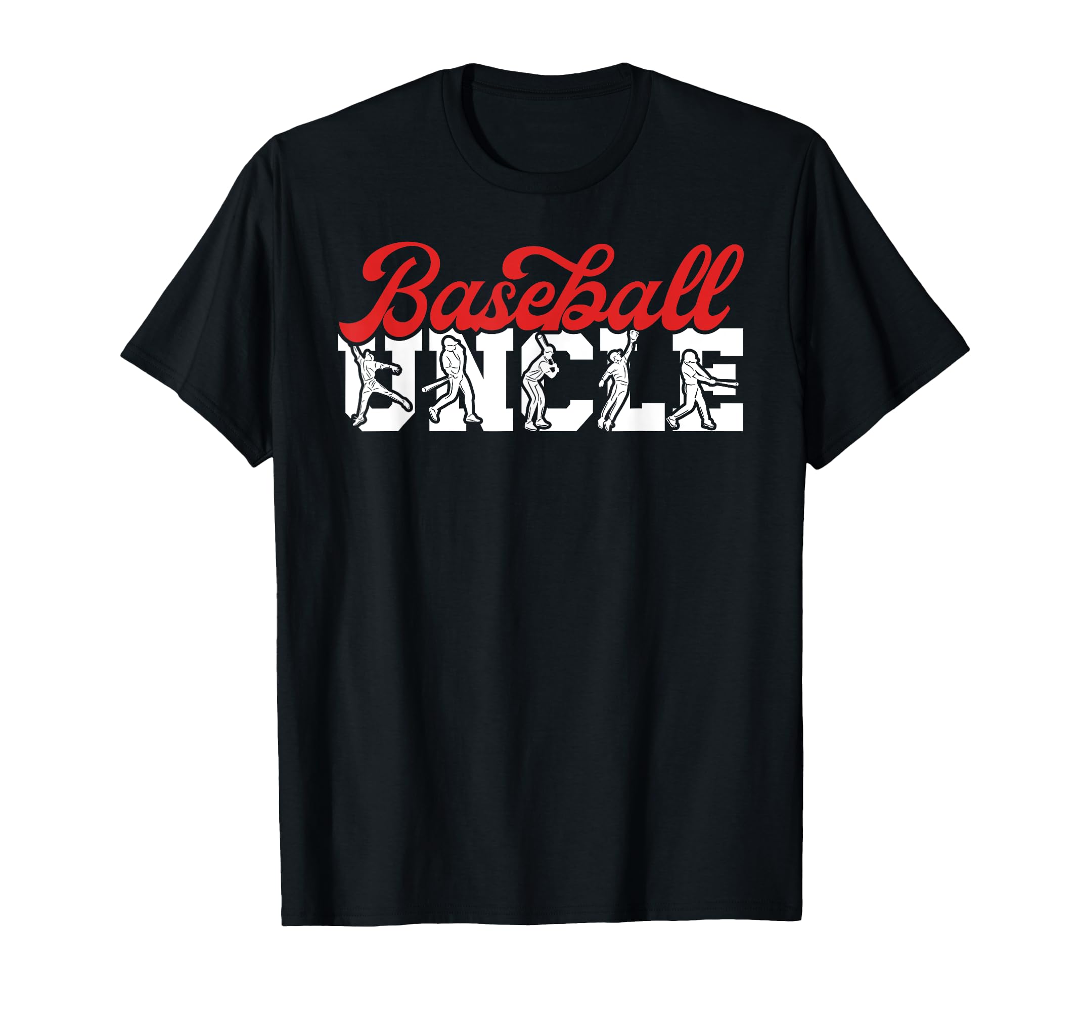 Baseball Uncle Best Uncle Baseball T-Shirt - Graphic Print for Adults - T-Shirt, Sweatshirt, Hoodie