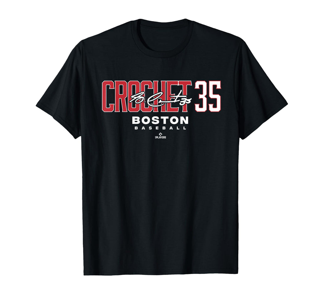Name Number City Garrett Crochet T-Shirt - Casual Everyday Wear for Adults - T-Shirt, Sweatshirt, Hoodie