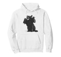 3 Headed Cat Grunge Alt 90S Hoodie - Casual Everyday Wear for Adults - T-Shirt, Sweatshirt, Hoodie