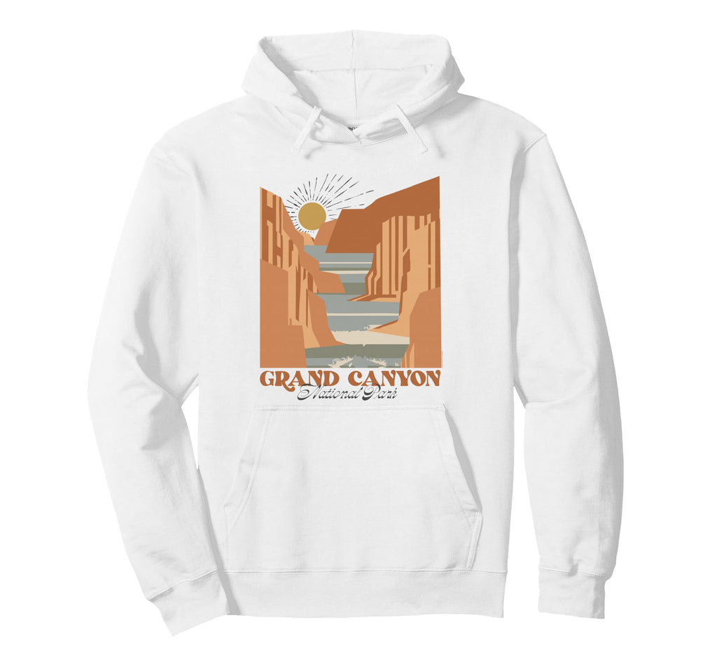 National Park Foundation Grand Canyon Hoodie - Minimalist Print Men Women - T-Shirt, Sweatshirt, Hoodie