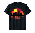 Portland Oregon Downtown City Pdx T-Shirt - Fun Novelty Design Men Women - T-Shirt, Sweatshirt, Hoodie