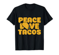 Peace Love Tacos Funny Taco Lover T-Shirt - Minimalist Print for Adults - T-Shirt, Sweatshirt, Hoodie