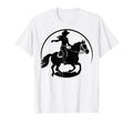 Cowboy Rodeo Horse Riding Usa Cowboy T-Shirt - Minimalist Print Unisex - T-Shirt, Sweatshirt, Hoodie