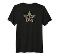Spiral Star Y2K Grunge 90S Tri Blend T-Shirt - Novelty Apparel Men Women - T-Shirt, Sweatshirt, Hoodie