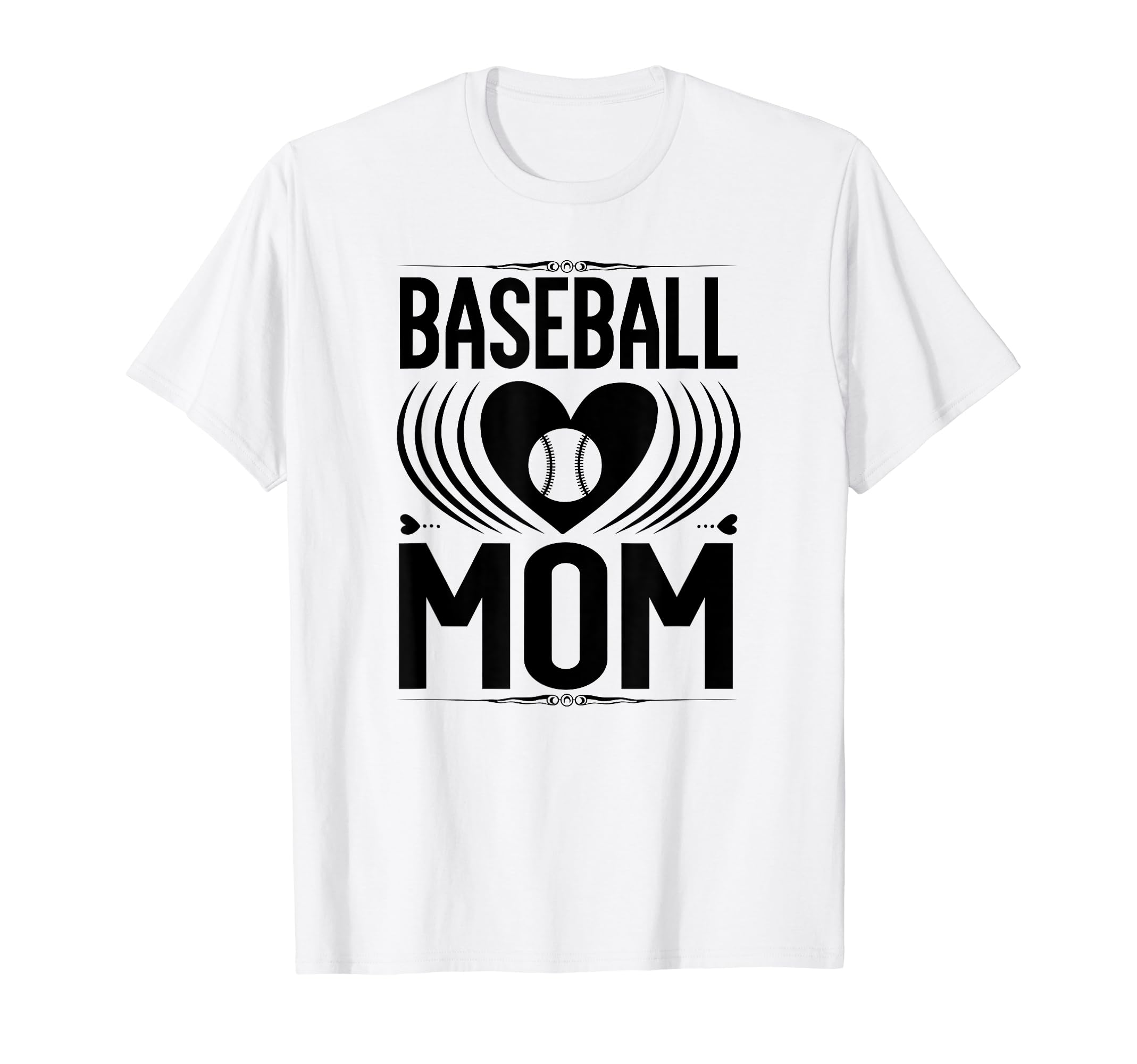 Baseball Mom Funny Baseball Lover Mom T-Shirt - Novelty Apparel Men Women - T-Shirt, Sweatshirt, Hoodie