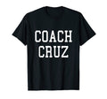Coach Cruz Custom Football Soccer T-Shirt - Minimalist Print Men Women - T-Shirt, Sweatshirt, Hoodie
