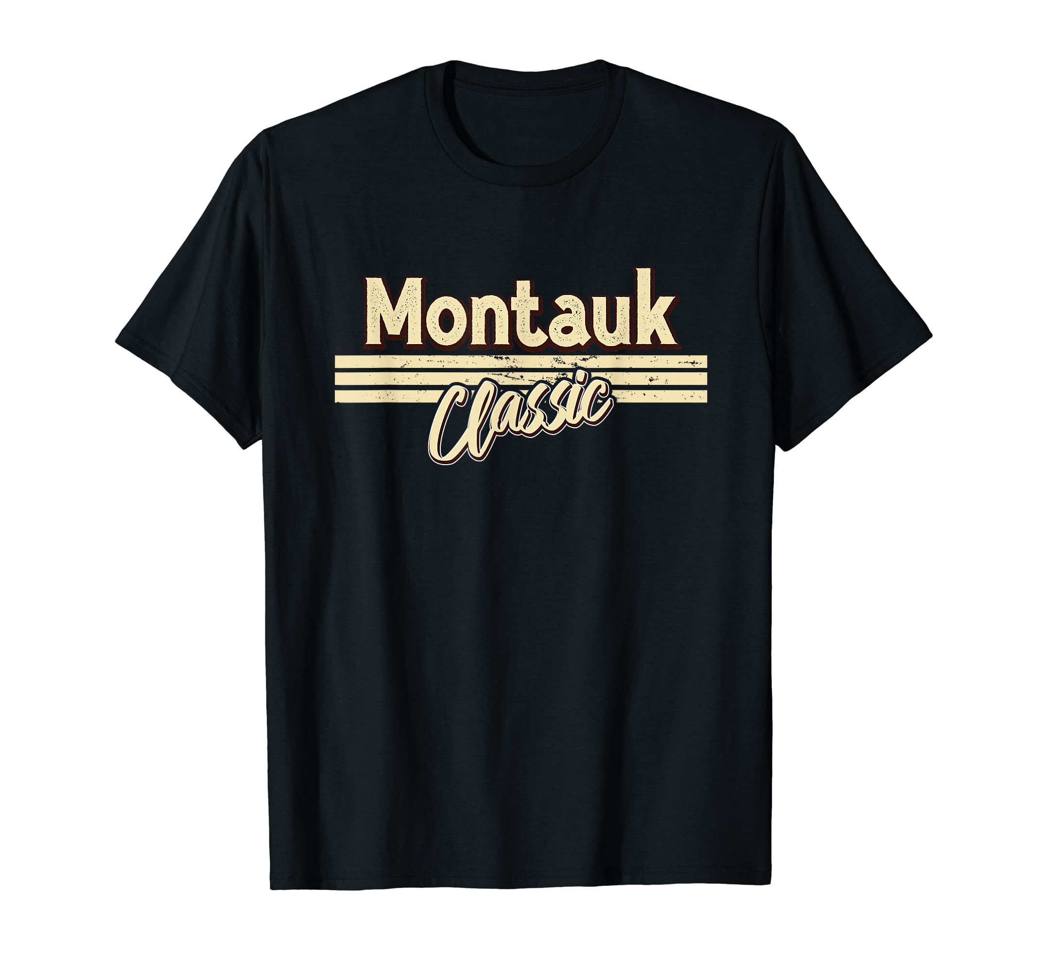 Distressed Montauk Sweatshirt - Novelty Apparel Men Women - T-Shirt, Sweatshirt, Hoodie