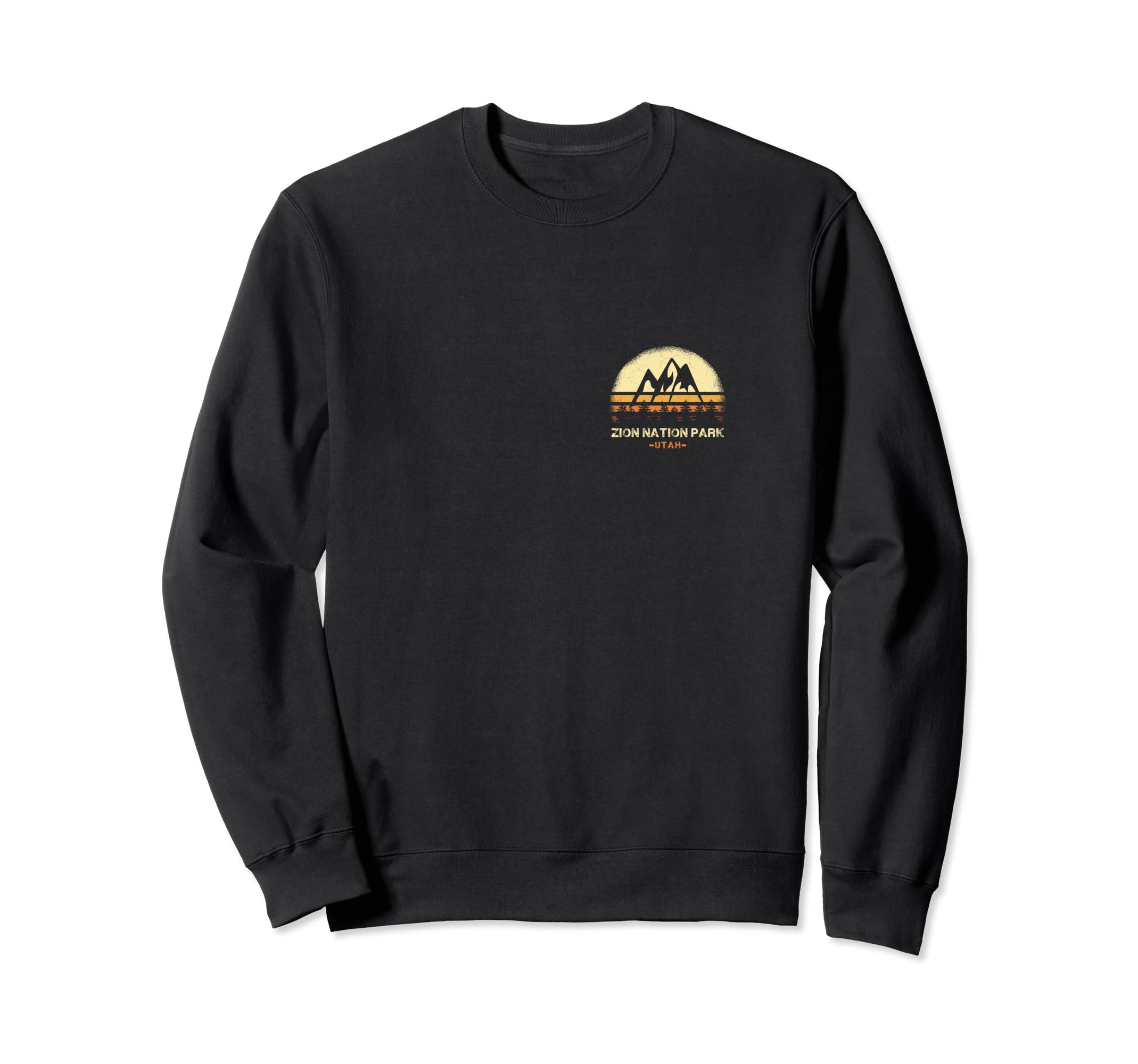 Zion National Park Utah Hiking Sweatshirt - Minimalist Print Men Women - T-Shirt, Sweatshirt, Hoodie