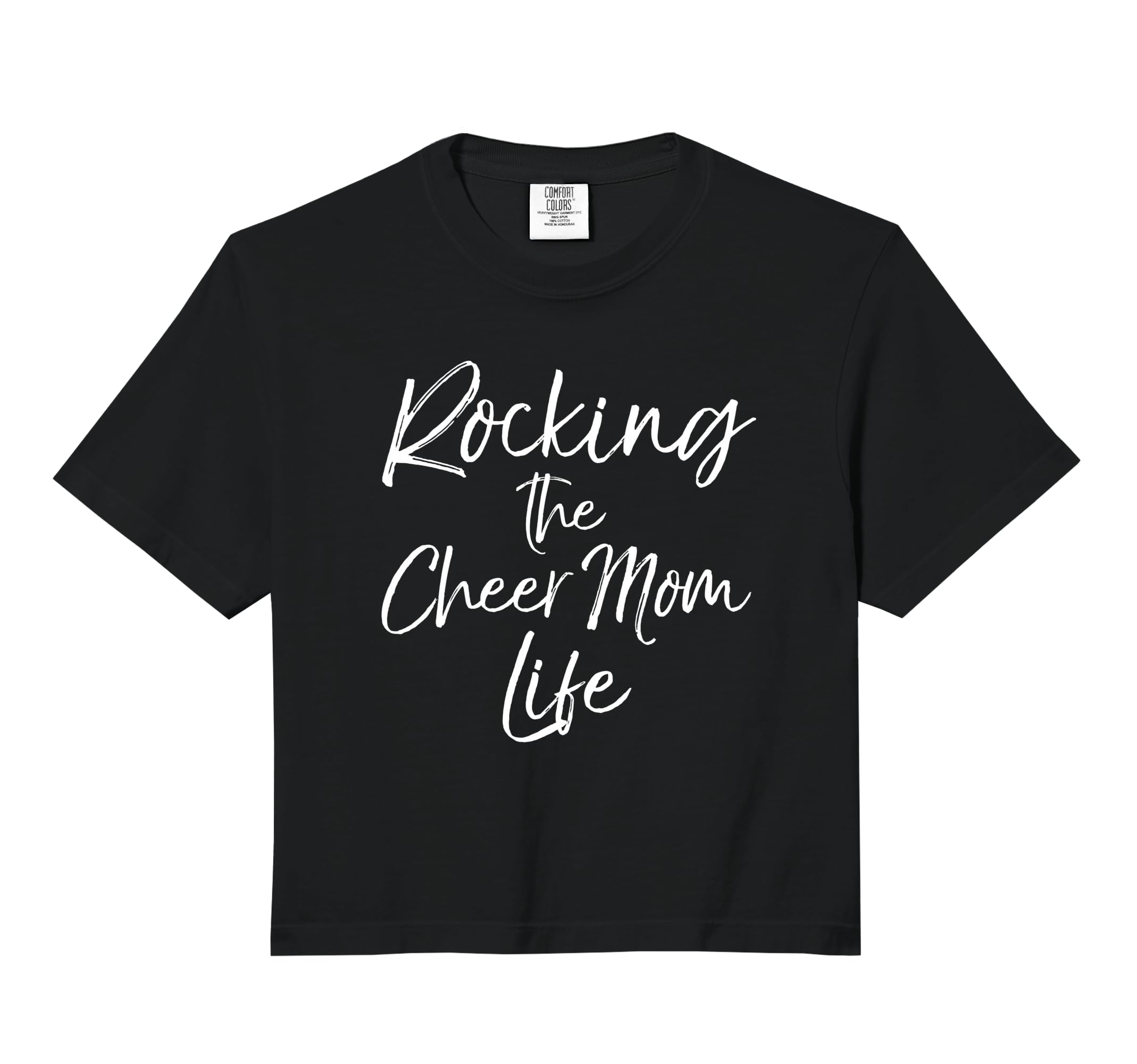 Rocking Cheer Mom Life Cheerleader Hoodie - Trendy Graphic Men Women - T-Shirt, Sweatshirt, Hoodie