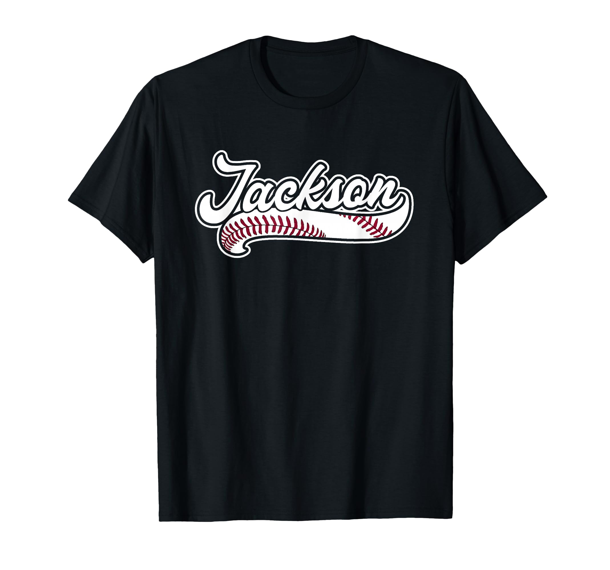 Jackson Funny Personalized Baseball T-Shirt - Aesthetic Graphic for Adults - T-Shirt, Sweatshirt, Hoodie