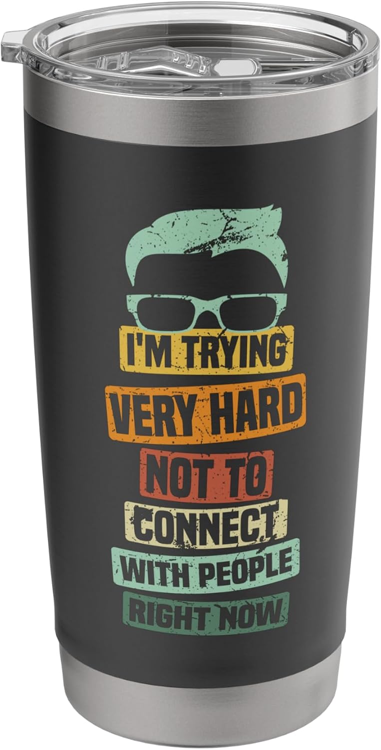 Funny Anti-Social Introvert Humor and Gifts - Adult & Kids T-Shirts, Sweatshirts & Hoodies apparel design preview 1