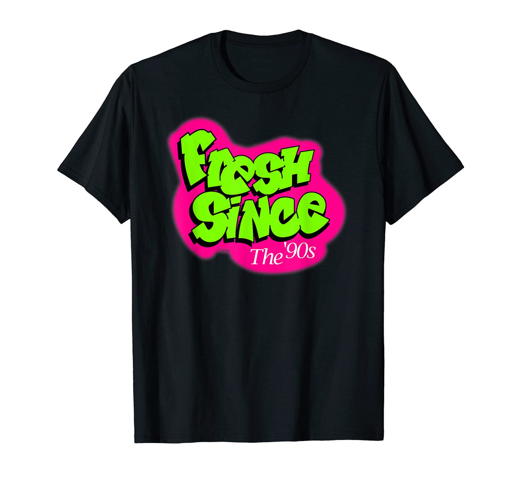 Fresh Birthday Since 90S Tv Maxin T-Shirt - Minimalist Print Men Women - T-Shirt, Sweatshirt, Hoodie