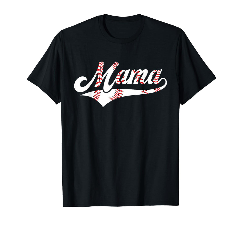 Baseball Mama Sports Player Baseball T-Shirt - Unique Graphic Men Women - T-Shirt, Sweatshirt, Hoodie