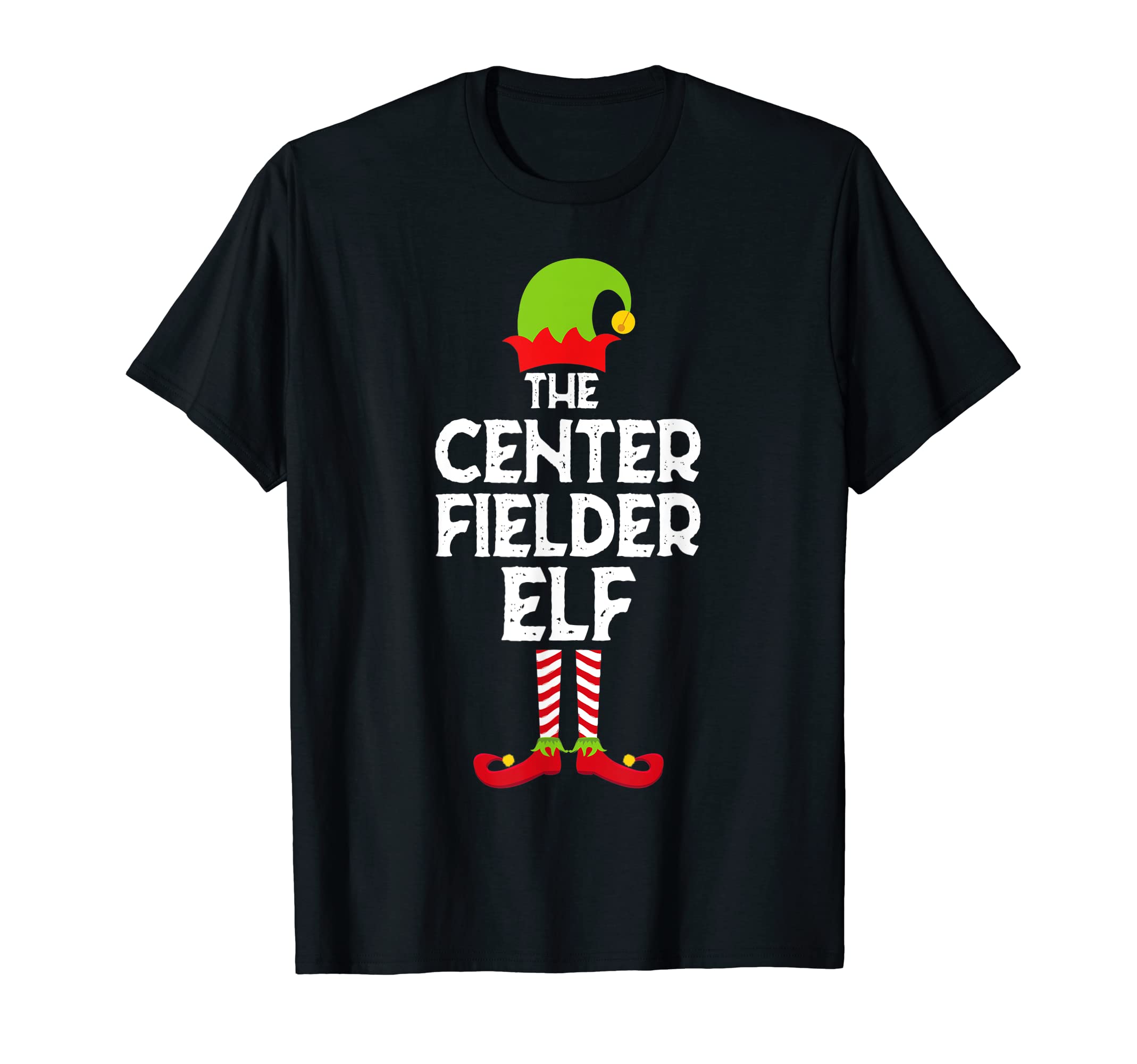 Center Fielder Elf Baseball Matching T-Shirt - Streetwear Style Unisex - T-Shirt, Sweatshirt, Hoodie
