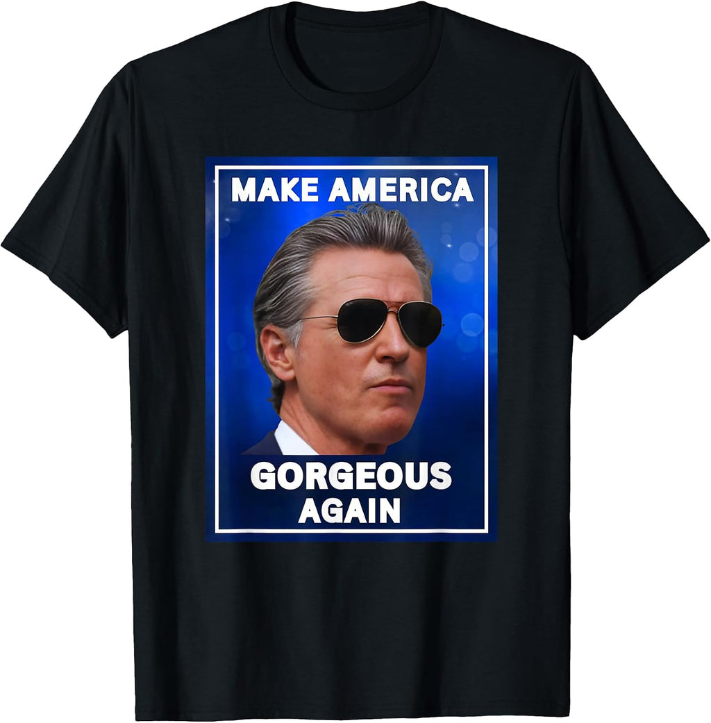 Gavin Newsom Merch, Make America Again - Adult & Kids T-Shirts, Sweatshirts & Hoodies apparel design preview 1
