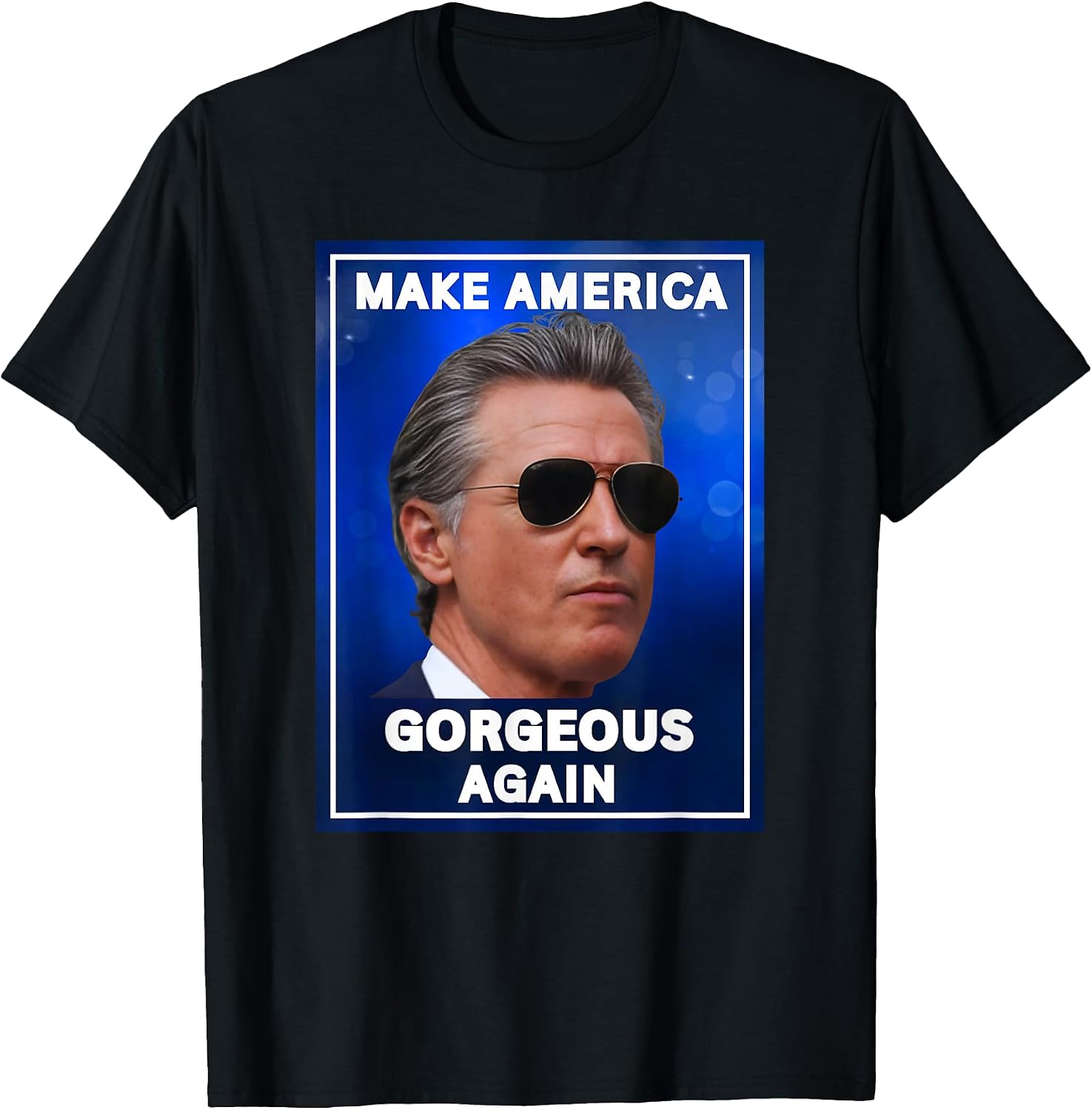 Gavin Newsom Merch, Make America Again - Adult & Kids T-Shirts, Sweatshirts & Hoodies apparel design preview 1