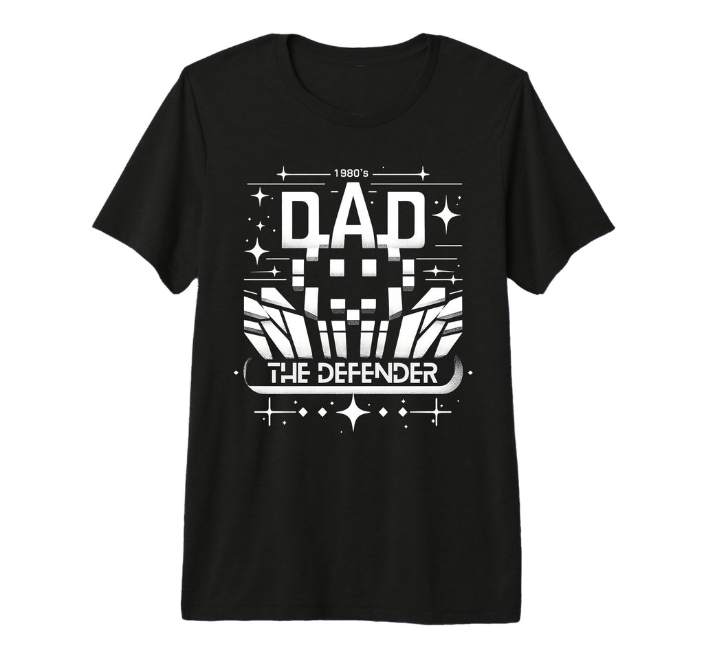 80S Fathers Day Dad Gamer Tri Blend T-Shirt - Graphic Print Unisex - T-Shirt, Sweatshirt, Hoodie