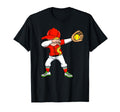 Dabbing Softball Family Team T-Shirt - Casual Everyday Wear Unisex - T-Shirt, Sweatshirt, Hoodie