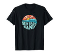 Sun Salt Sand Beach Sunset T-Shirt - Custom Art Print Unisex - T-Shirt, Sweatshirt, Hoodie
