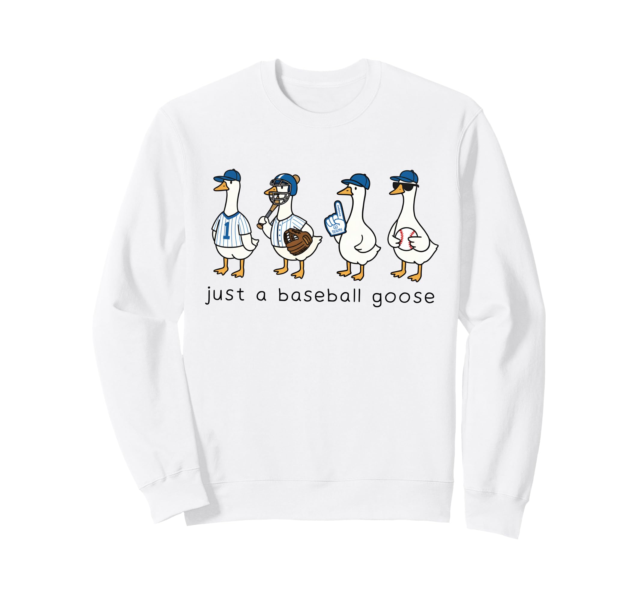 Funny Baseball Goose Game Day Mom Sweatshirt - Unique Graphic for Adults - T-Shirt, Sweatshirt, Hoodie