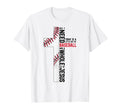 I Need Baseball And Jesus Sports Mom T-Shirt - Minimalist Print Unisex - T-Shirt, Sweatshirt, Hoodie