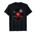 Melting Vinyl Record Sunset Drip Vinyl T-Shirt - Aesthetic Graphic Unisex - T-Shirt, Sweatshirt, Hoodie