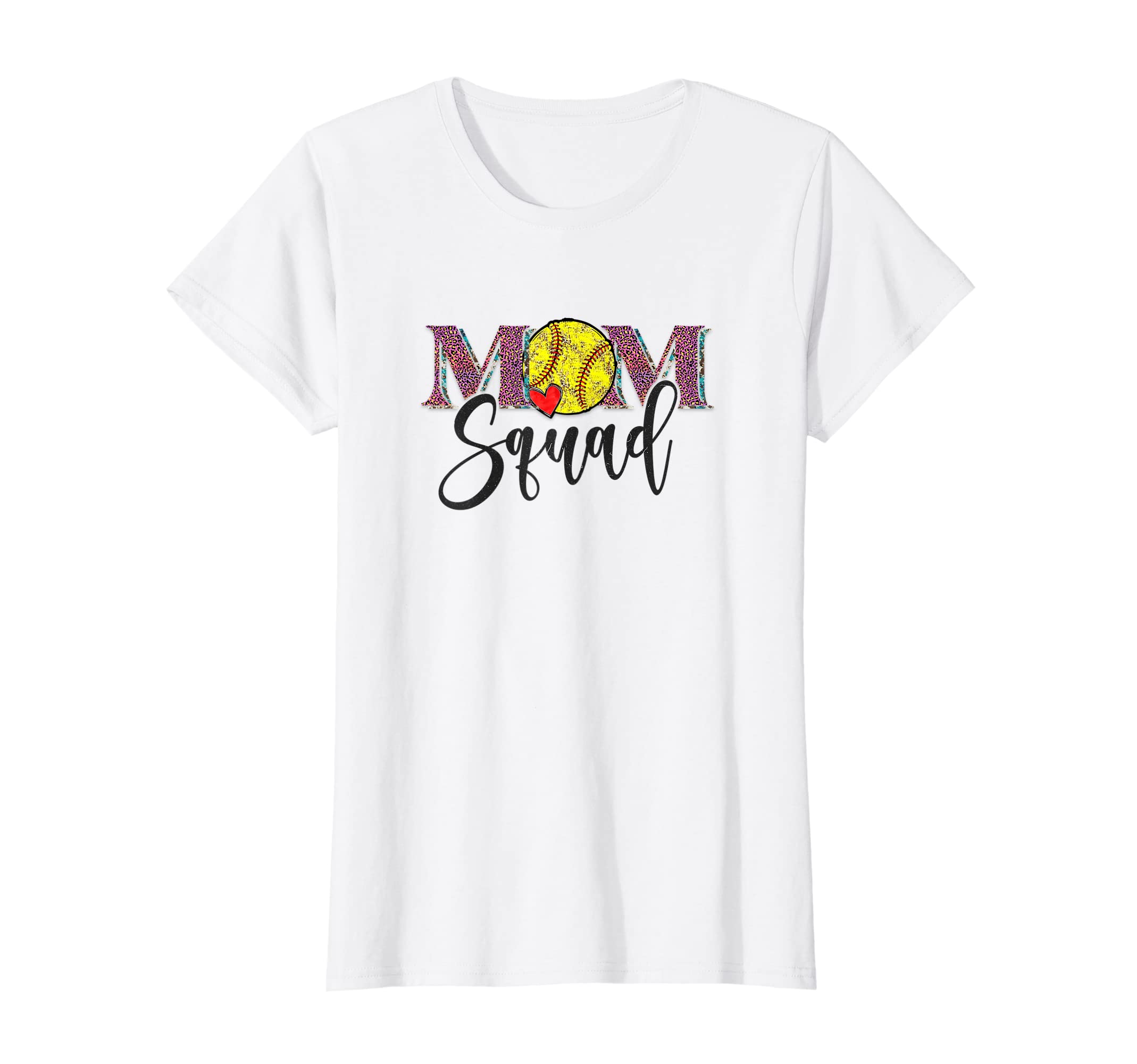 Womens Mom Squad Baseball Proud Mom T-Shirt - Aesthetic Graphic Unisex - T-Shirt, Sweatshirt, Hoodie
