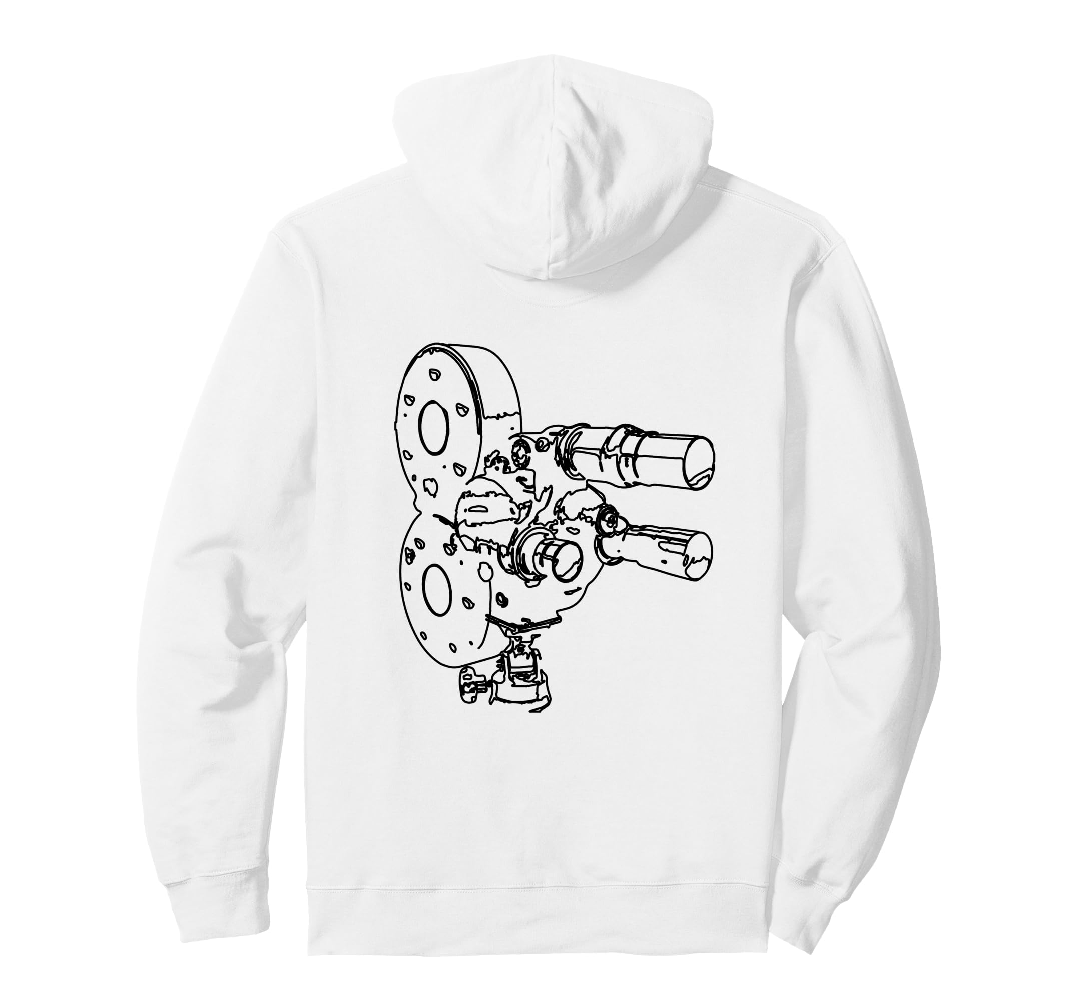 Old Film Camera Camera Operator Hoodie - Fun Novelty Design for Adults - T-Shirt, Sweatshirt, Hoodie