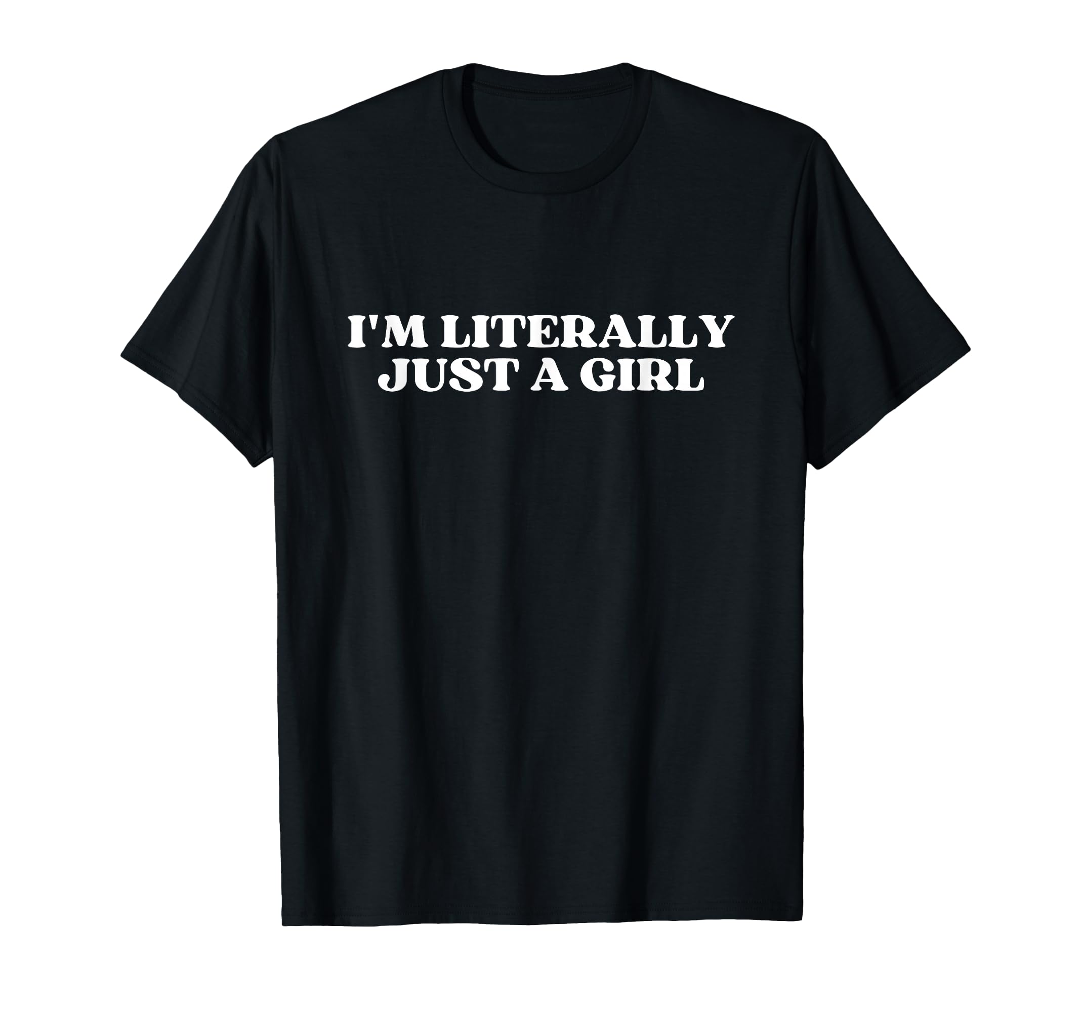 Im Literally Just Y2K Aesthetic T-Shirt - Trendy Graphic for Adults - T-Shirt, Sweatshirt, Hoodie