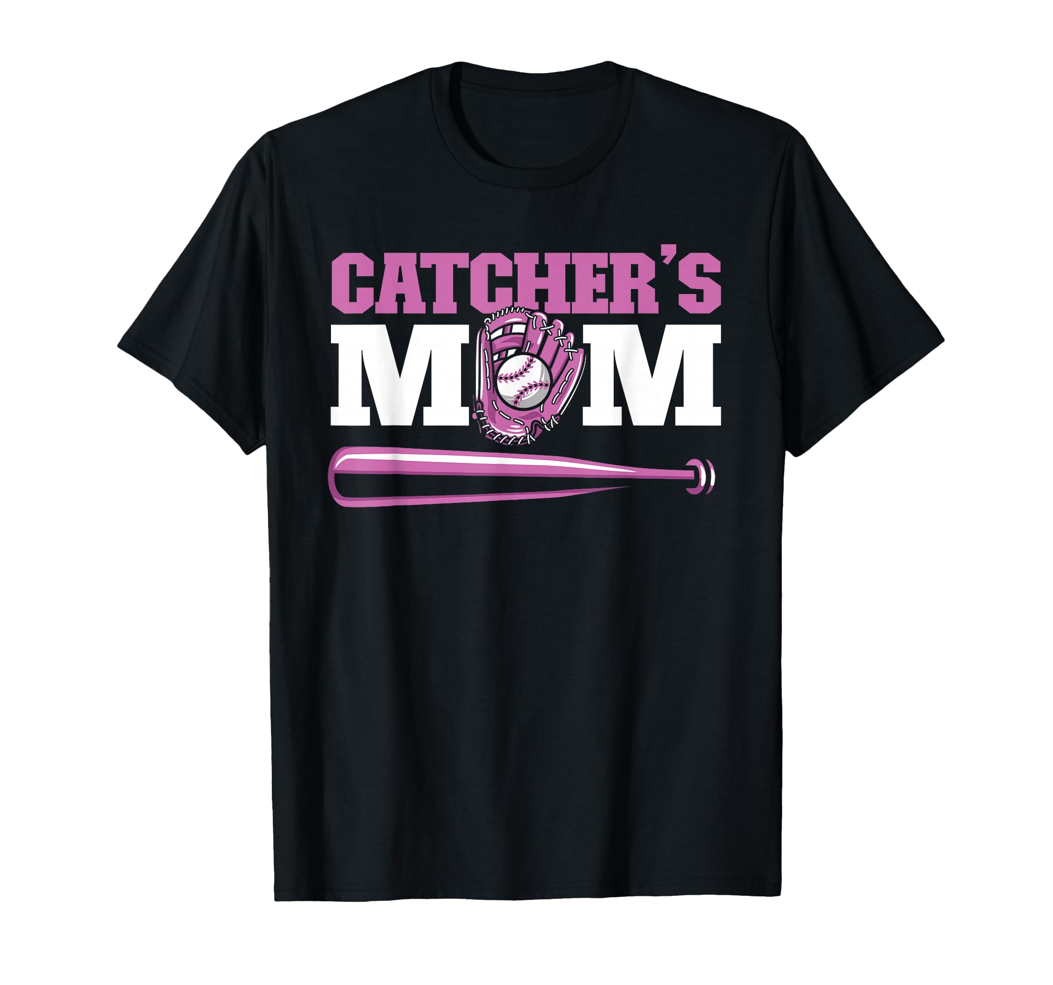Softball Baseball Bat Catcher Batter T-Shirt - Streetwear Style for Adults - T-Shirt, Sweatshirt, Hoodie