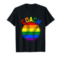 Coach Rainbow Baseball Coach Sport T-Shirt - Custom Art Print Men Women - T-Shirt, Sweatshirt, Hoodie